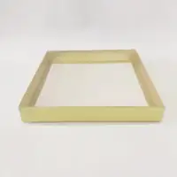 35x35x5 Altın Altı Kartonlu Asetat Kutu - Görsel 2