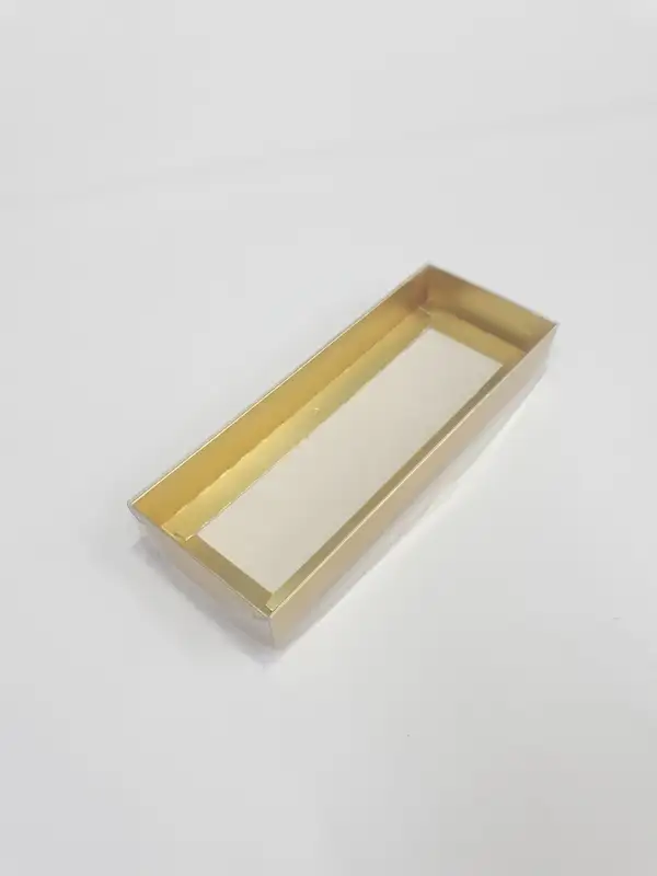 16x6x2 Altın Altı Kartonlu Asetat Kutu