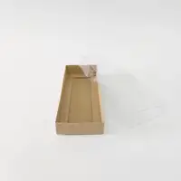 16x6x2 Kraft Altı Kartonlu Asetat Kutu - Görsel 3