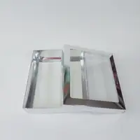 23x20x6 Pencereli Gümüş Kutu - Görsel 2