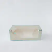 8x8x21 Altın Yaldızlı Mavi Kutu - Görsel 2