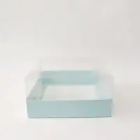 20x20x10 Mavi Altı Kartonlu Asetat Kutu - Görsel 1