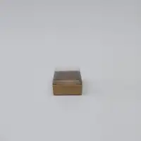 7x7x4 Kraft Altı Kartonlu Asetat Kutu - Görsel 1