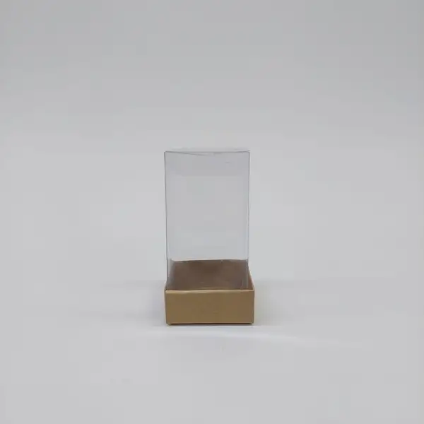 5.5x5.5x11 Kraft Altı Kartonlu Asetat Kutu