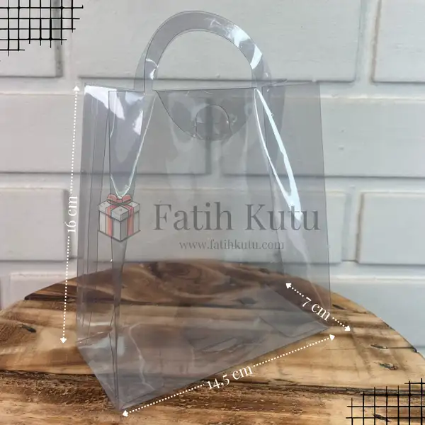 16x14x7 Asetat Çanta [10 Adet]